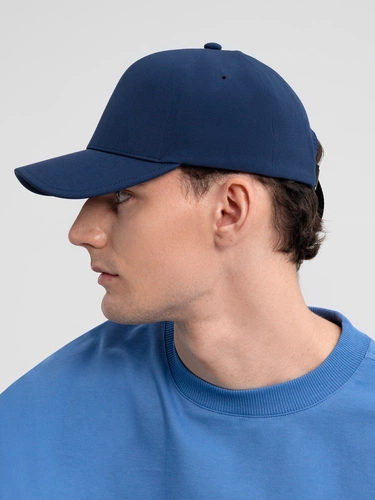 Бейсболка Kosmos, темно-синяя Бейсболка Kosmos, темно-синяя