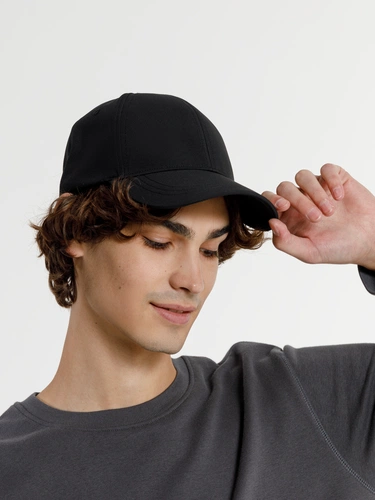 Бейсболка Cityscape, черная Бейсболка Cityscape, черная