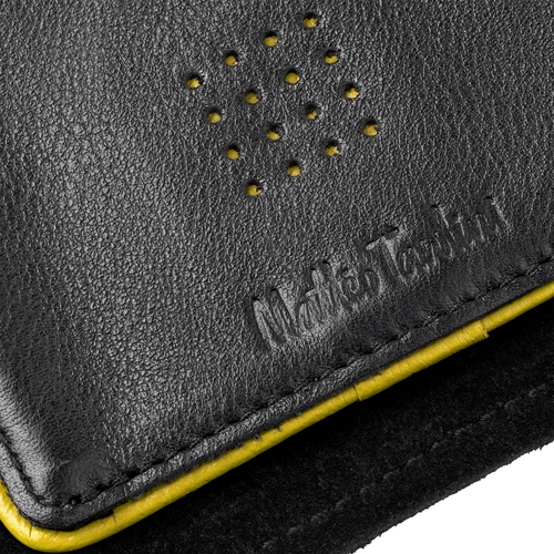 Кошелек Partinico, черный с желтым Кошелек Partinico, черный с желтым