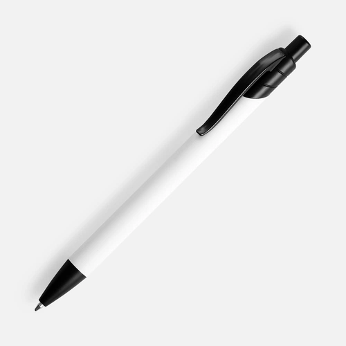 Ручка шариковая Undertone Black Soft Touch, белая Ручка шариковая Undertone Black Soft Touch, белая