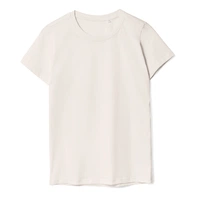 Футболка женская T-bolka Lady, молочно-белая