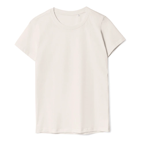 Футболка женская T-bolka Lady, молочно-белая Футболка женская T-bolka Lady, молочно-белая