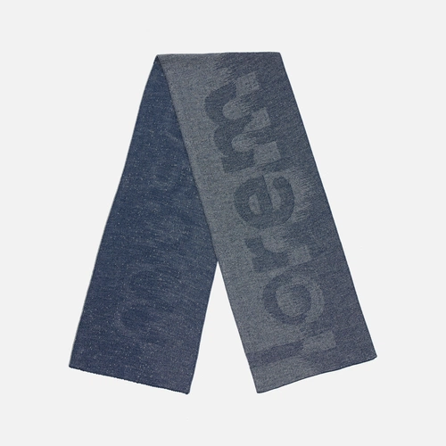 Шарф Denim XL на заказ, полушерсть Шарф Denim XL на заказ, полушерсть
