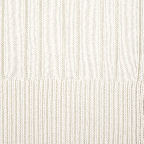 Шарф Knit Beat, белый (молочный) Шарф Knit Beat, белый (молочный)