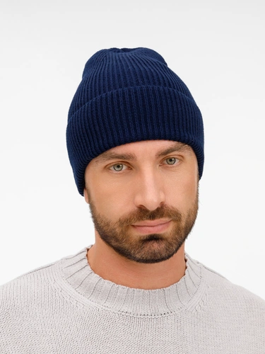 Шапка Nobilis Mono, темно-синяя Шапка Nobilis Mono, темно-синяя