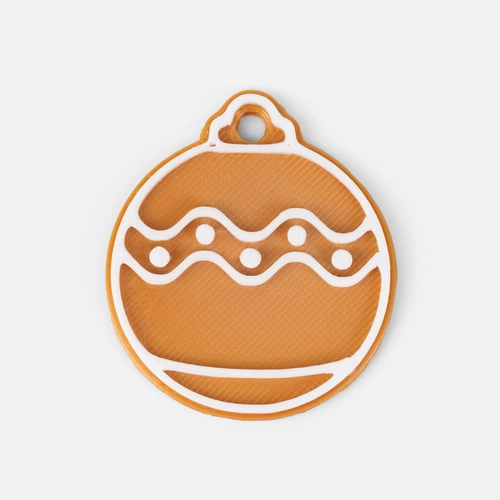 Мини-подвеска «Пряник», 3D-печать на заказ, шарик Мини-подвеска «Пряник», 3D-печать на заказ, шарик