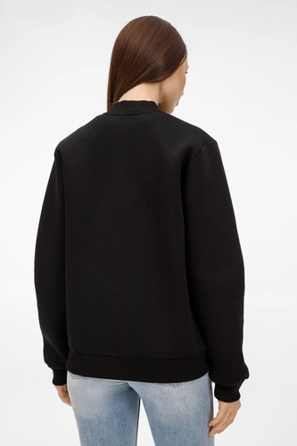 Бомбер унисекс AtmosWear, черный Бомбер унисекс AtmosWear, черный