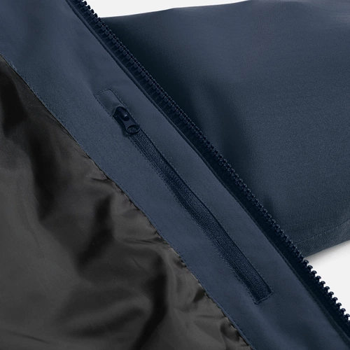 Куртка-парка унисекс Sfera, темно-синяя Куртка-парка унисекс Sfera, темно-синяя