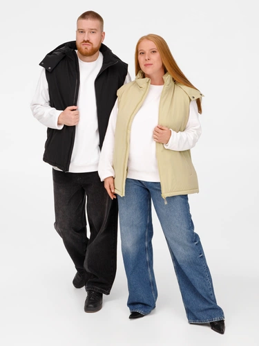 Жилет унисекс Sfera, бежевый Жилет унисекс Sfera, бежевый