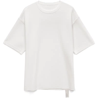 Джемпер с коротким рукавом Siluetti Volumica, молочно-белый