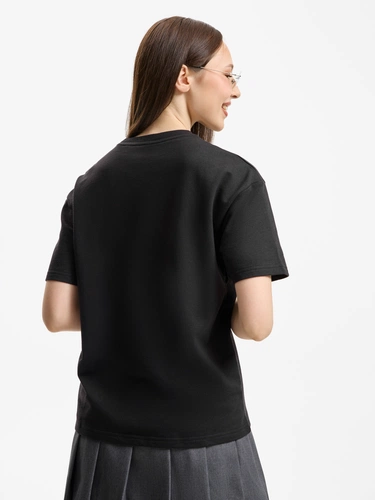 Футболка унисекс Durington, черная Футболка унисекс Durington, черная