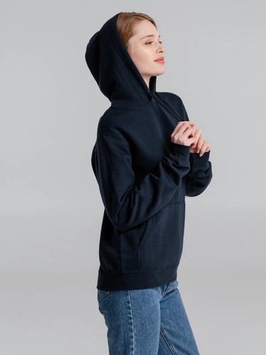 Толстовка с капюшоном Slam 320, темно-синяя Толстовка с капюшоном Slam 320, темно-синяя