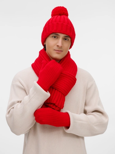 Шарф HappyGo, красный Шарф HappyGo, красный