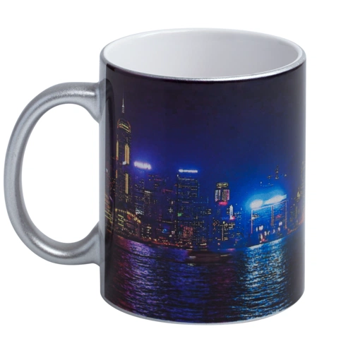 Кружка Ore для сублимационной печати, серебристая Кружка Ore для сублимационной печати, серебристая