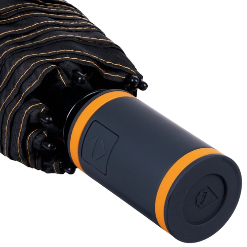 Зонт складной AOC Mini с цветными спицами, оранжевый Зонт складной AOC Mini с цветными спицами, оранжевый