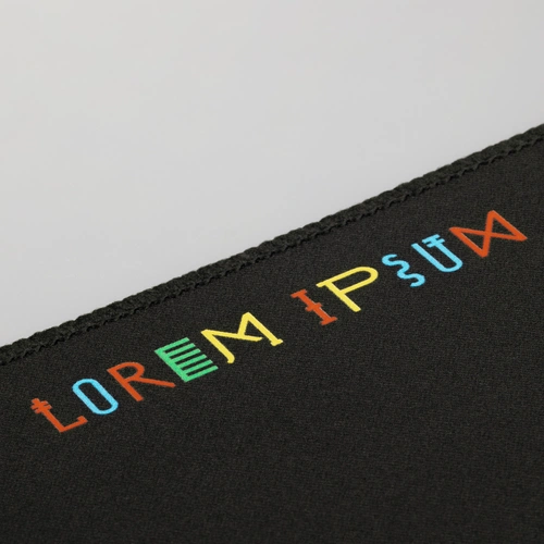 Коврик для мыши Paddo M, черный с DTF-печатью Коврик для мыши Paddo M, черный с DTF-печатью