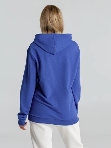 Толстовка с капюшоном унисекс Hoodie, ярко-синий меланж Толстовка с капюшоном унисекс Hoodie, ярко-синий меланж
