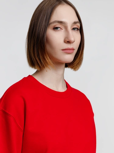 Свитшот унисекс Columbia, красный Свитшот унисекс Columbia, красный