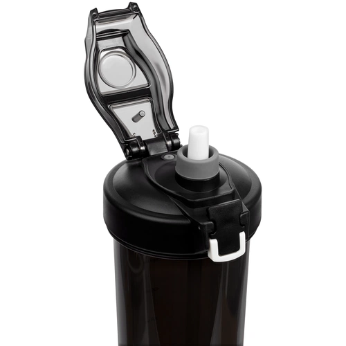 Спортивный шейкер Foss, черный Спортивный шейкер Foss, черный