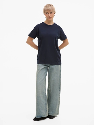 Футболка унисекс Regent 150, темно-синяя (navy) Футболка унисекс Regent 150, темно-синяя (navy)