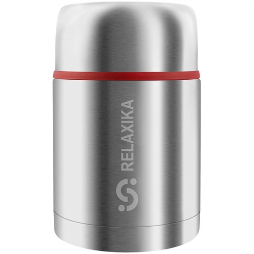 Термос для еды Relaxika 700, в чехле, стальной Термос для еды Relaxika 700, в чехле, стальной
