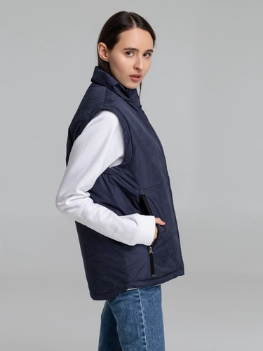 Жилет светоотражающий Lattvind, темно-синий Жилет светоотражающий Lattvind, темно-синий