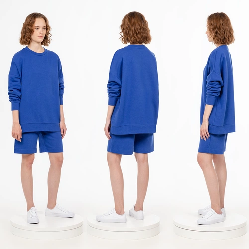 Свитшот унисекс S2, синий Свитшот унисекс S2, синий