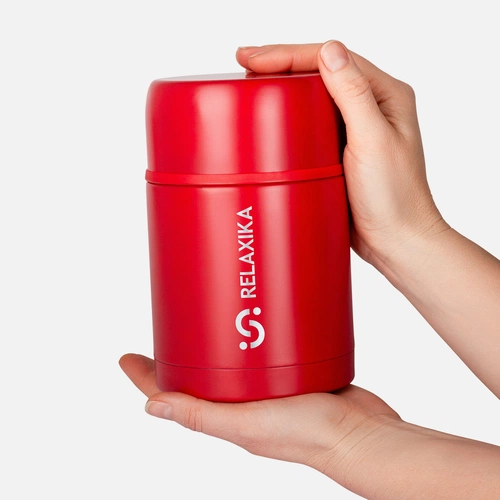 Термос для еды Relaxika 700, красный Термос для еды Relaxika 700, красный