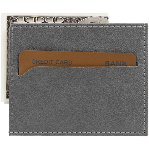 Чехол для карточек Petrus, серый Чехол для карточек Petrus, серый