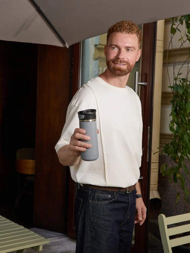 Термостакан Kilkee, серый Термостакан Kilkee, серый