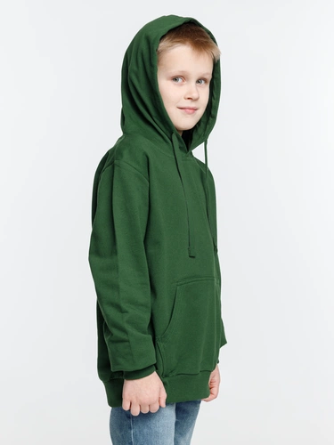 Худи детское Kirenga Kids 2.0, темно-зеленое Худи детское Kirenga Kids 2.0, темно-зеленое