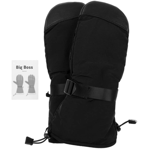 Варежки Big Boss, черные Варежки Big Boss, черные