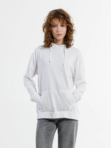 Худи унисекс Westray, белое Худи унисекс Westray, белое