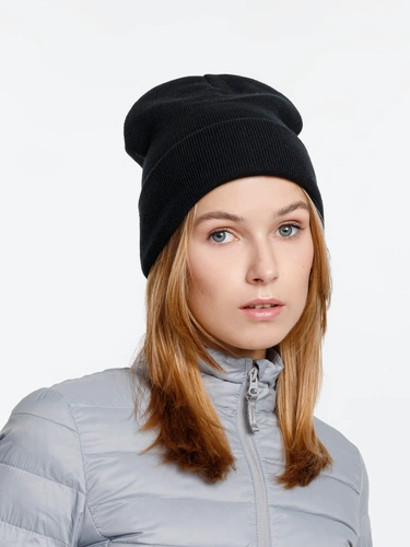 Шапка Urban Flow, черная Шапка Urban Flow, черная
