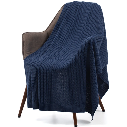 Плед Slumberland, синий (джинс) Плед Slumberland, синий (джинс)