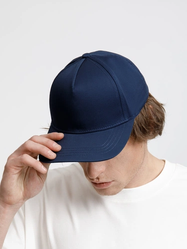 Бейсболка Seguro, темно-синяя Бейсболка Seguro, темно-синяя