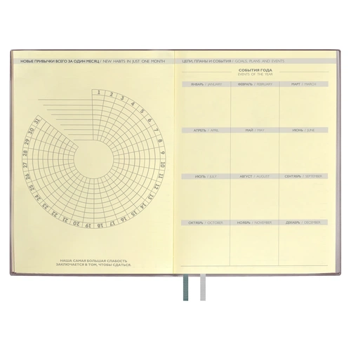 Ежедневник Avila, недатированный, серый Ежедневник Avila, недатированный, серый