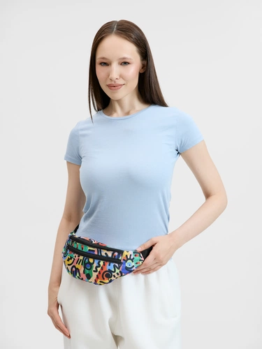 Сумка поясная Bolsana с передним карманом с печатью на заказ Сумка поясная Bolsana с передним карманом с печатью на заказ