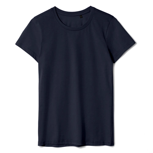 Футболка женская T-bolka Lady, темно-синяя Футболка женская T-bolka Lady, темно-синяя