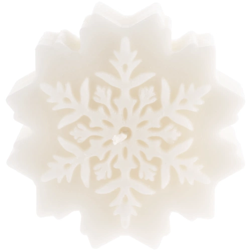 Свеча Snowflame 2, белая, 8 см Свеча Snowflame 2, белая, 8 см