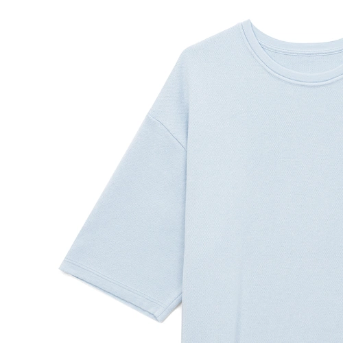 Джемпер с коротким рукавом Siluetti Volumica, светло-голубой Джемпер с коротким рукавом Siluetti Volumica, светло-голубой