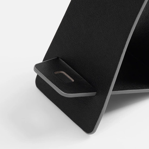 Подставка для телефона Petrus, черная Подставка для телефона Petrus, черная