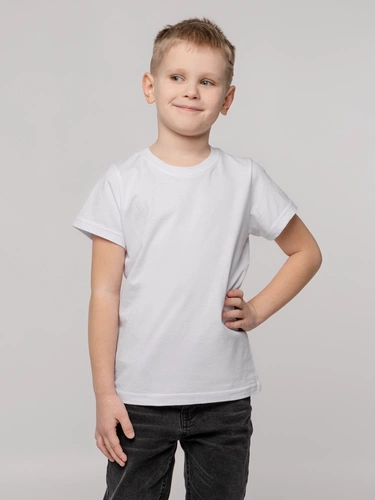 Футболка детская T-Bolka Kids, белая Футболка детская T-Bolka Kids, белая