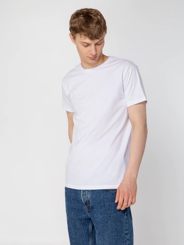 Футболка унисекс T-Bolka 160, белая Футболка унисекс T-Bolka 160, белая