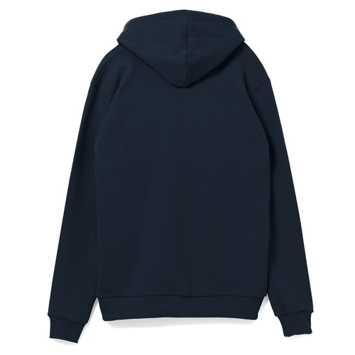 Толстовка на молнии с капюшоном Unit Siverga Heavy, темно-синяя Толстовка на молнии с капюшоном Unit Siverga Heavy, темно-синяя