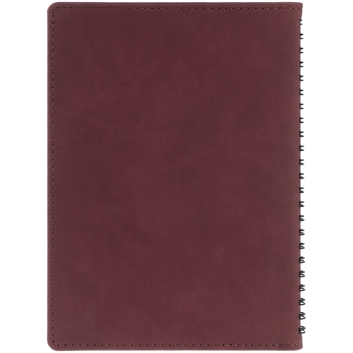 Ежедневник Spring Urban на заказ, недатированный, бордовый Ежедневник Spring Urban на заказ, недатированный, бордовый