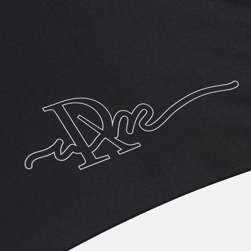 Зонт-трость Domelike, черный с нанесением