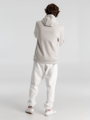 Толстовка с капюшоном унисекс King, дымчато-серая Толстовка с капюшоном унисекс King, дымчато-серая