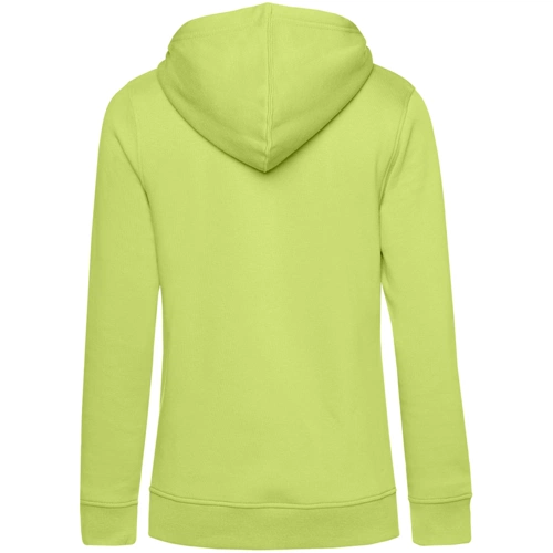 Толстовка с капюшоном женская BNC Inspire (Organic), зеленое яблоко Толстовка с капюшоном женская BNC Inspire (Organic), зеленое яблоко