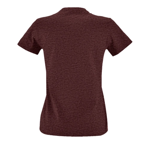 Футболка женская Imperial Fit Women, бордовый меланж Футболка женская Imperial Fit Women, бордовый меланж
